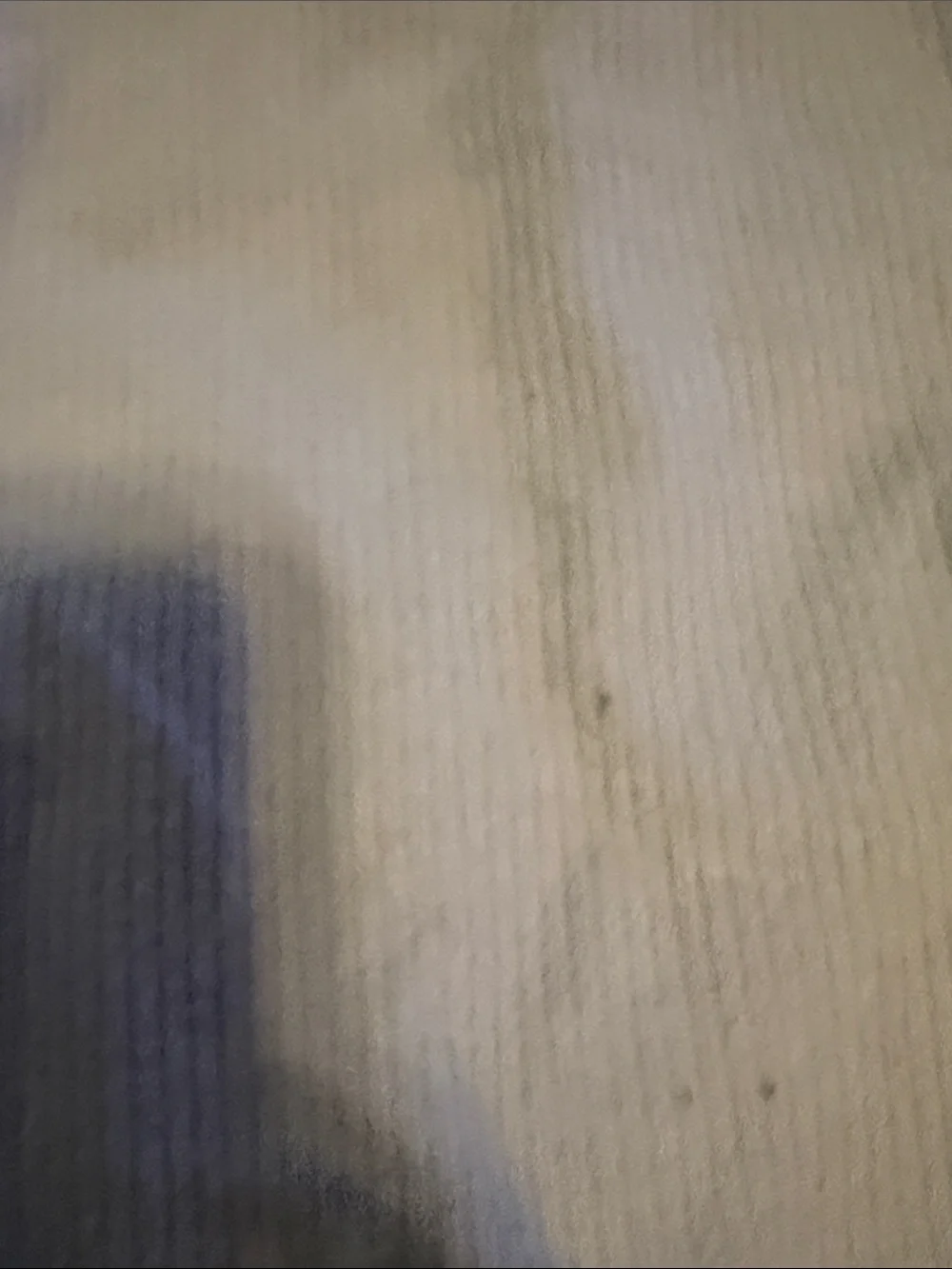 Old Navy Pale Blue Ribbed Lettuce-Edge Long Sleeve Top